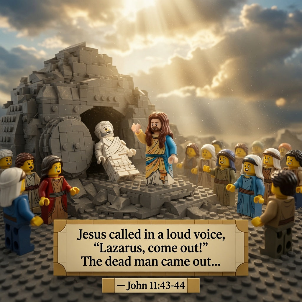 The Original Jesus Christ Figure for Building Blocks – The "We Couldn't Find One, So We Made One!" Edition