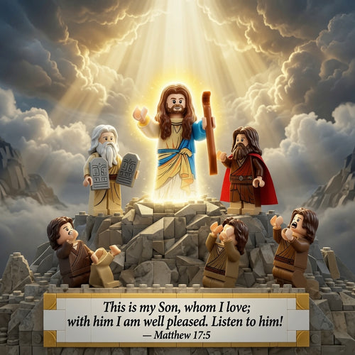 The Original Jesus Christ Figure for Building Blocks – The "We Couldn't Find One, So We Made One!" Edition