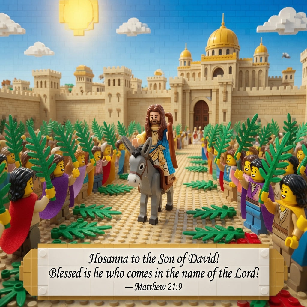 The Original Jesus Christ Figure for Building Blocks – The "We Couldn't Find One, So We Made One!" Edition